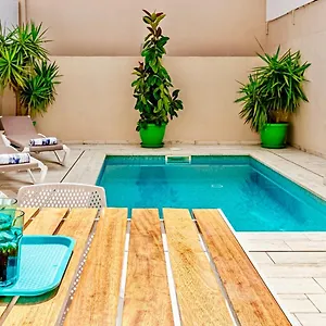 Casa Mediterránea Con Piscina Privada En Сasa de vacaciones